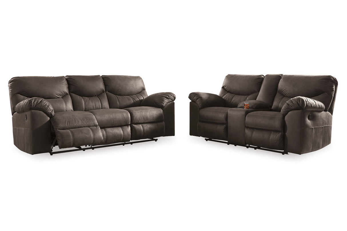 Boxberg Reclining Sofa and Loveseat - (33803U1)