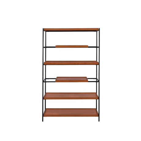 Oaken - Bookshelf - Honey Oak & Black