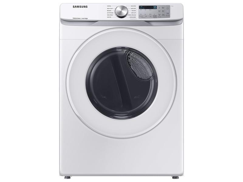 7.5 cu. ft. Smart Electric Dryer with Sensor Dry in White - (DVE51CG8000WA3)