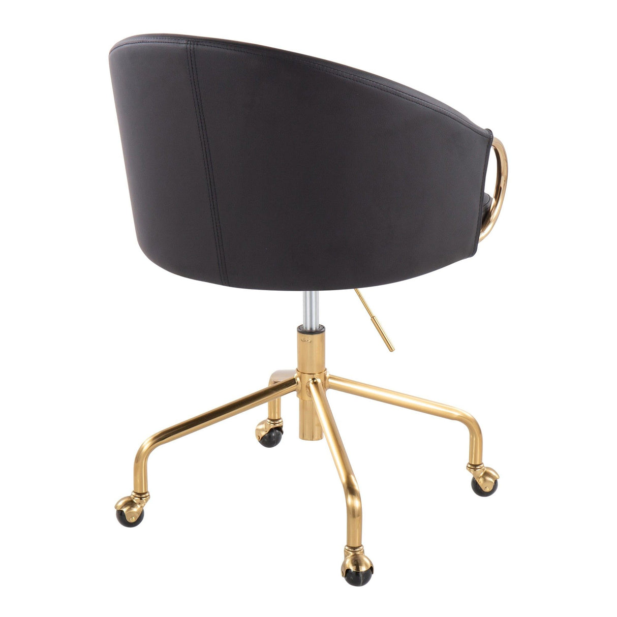 Claire - Task Chair - Gold Base