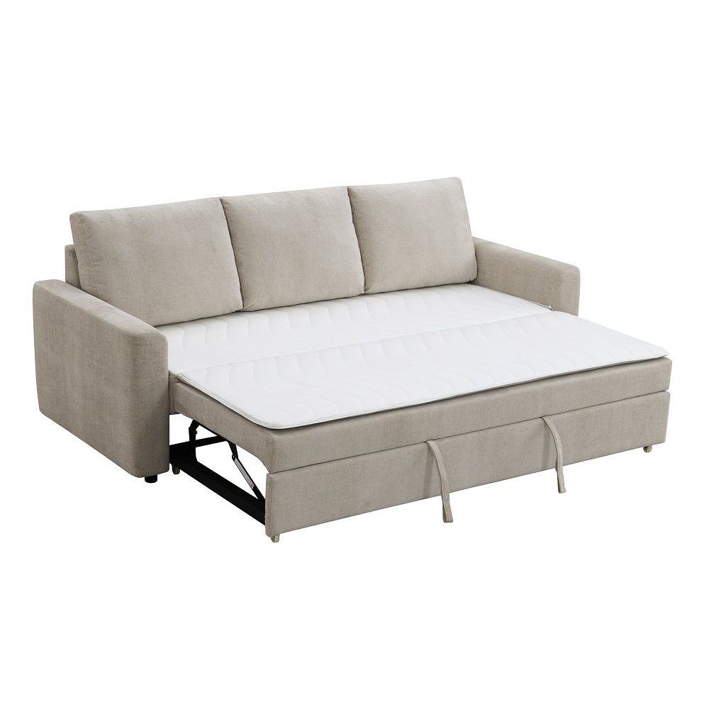 Leira - Sofa With Sleeper - Beige