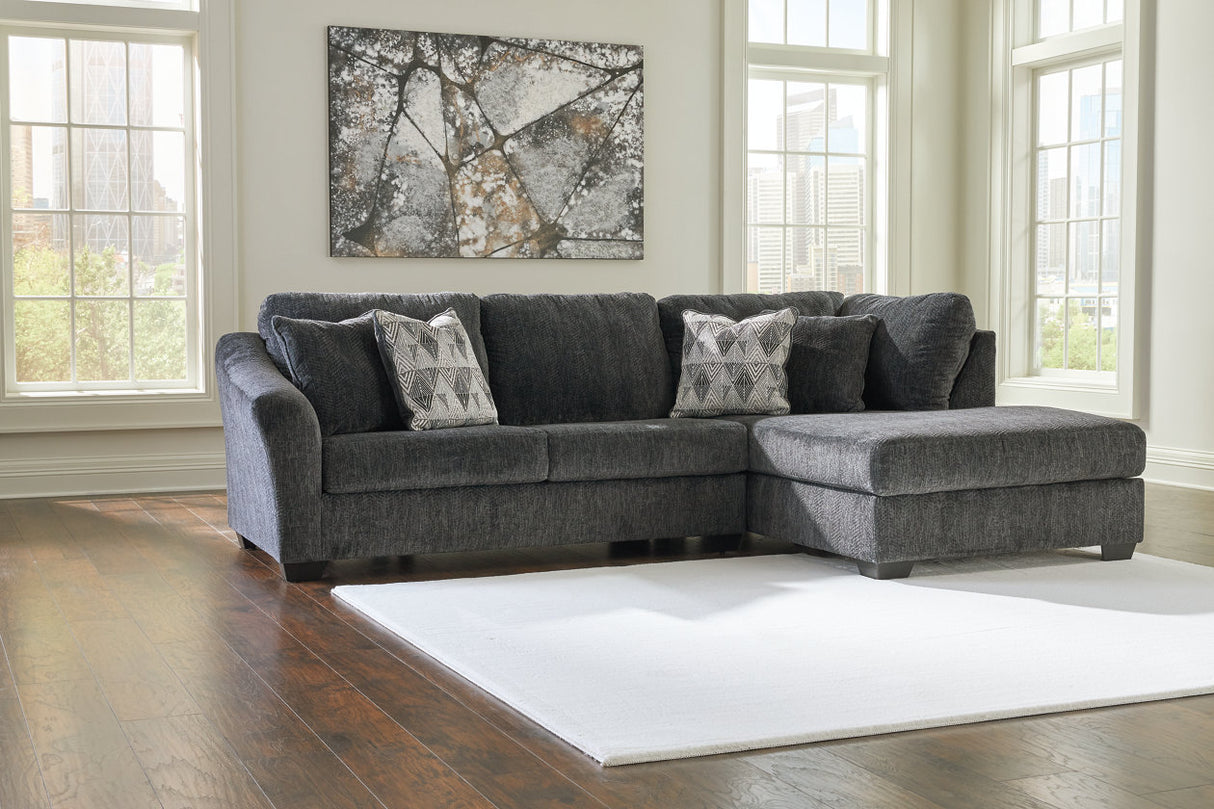 Biddeford 2-piece Sleeper Sectional With Chaise - (35504S4)