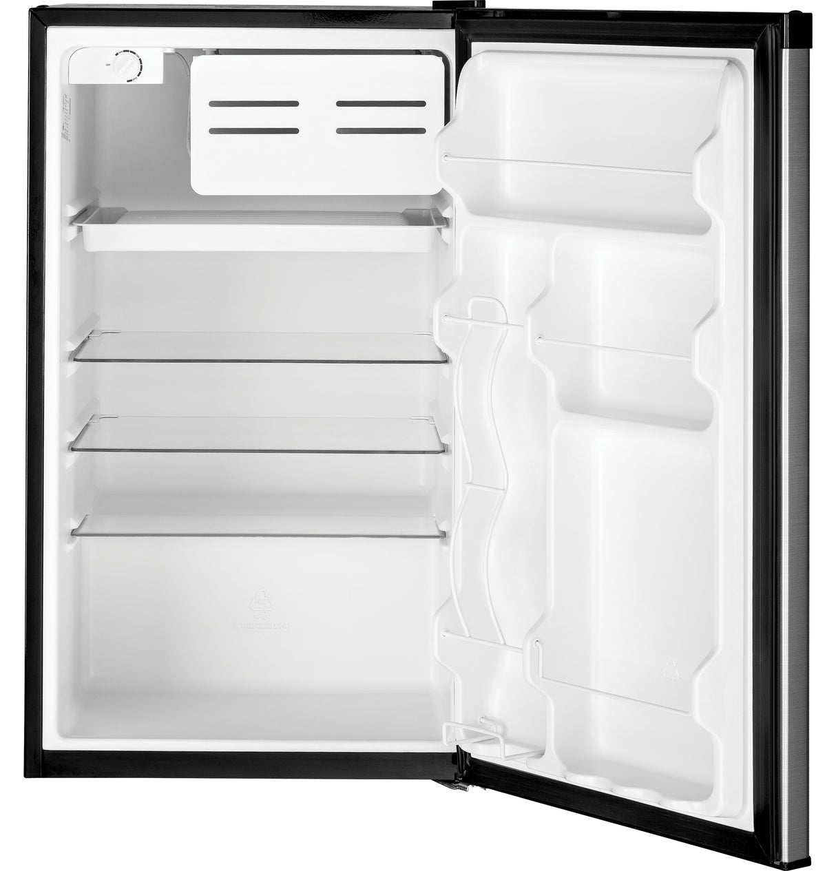 GE(R) ENERGY STAR(R) Compact Refrigerator - (GME04GLKLB)