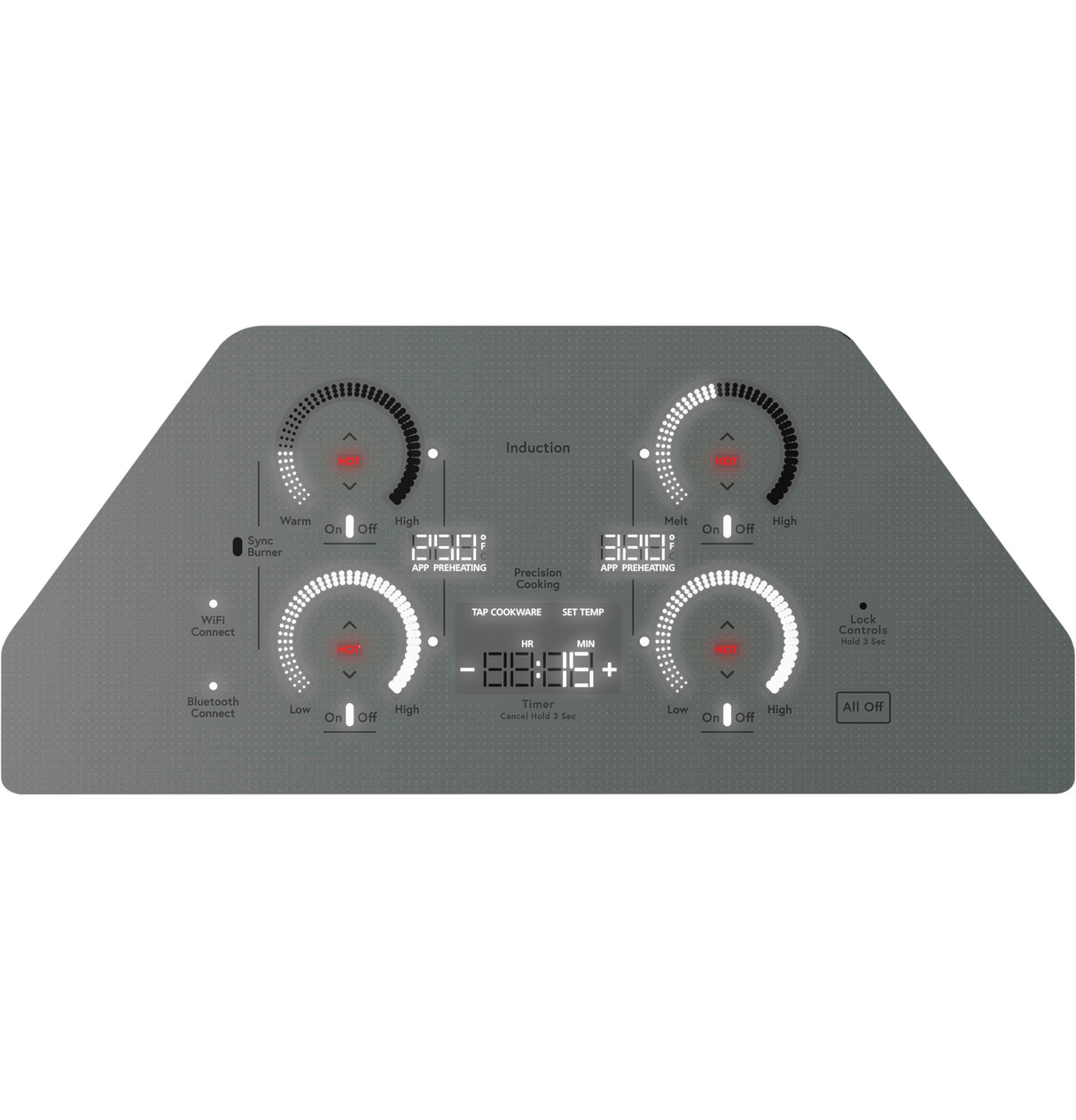 Caf(eback)(TM) Series 30" Built-In Touch Control Induction Cooktop - (CHP90302TSS)