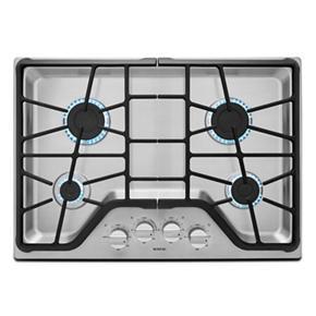 30" Wide Gas Cooktop With Power Burner