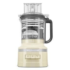 13-Cup Food Processor With French Fry Disc And Dicing Kit - Almond Cream