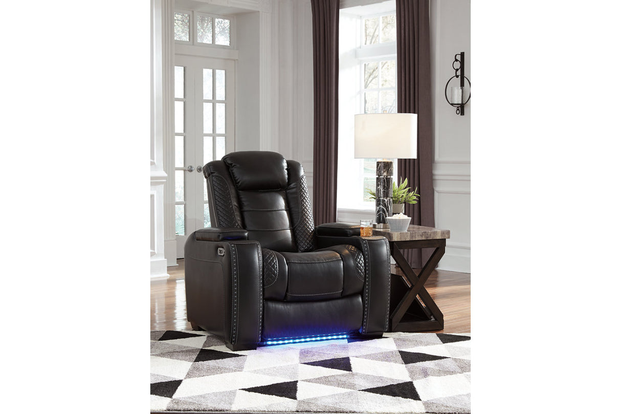 Party Time Power Reclining Sofa and Loveseat With Power Recliner - (37003U3)
