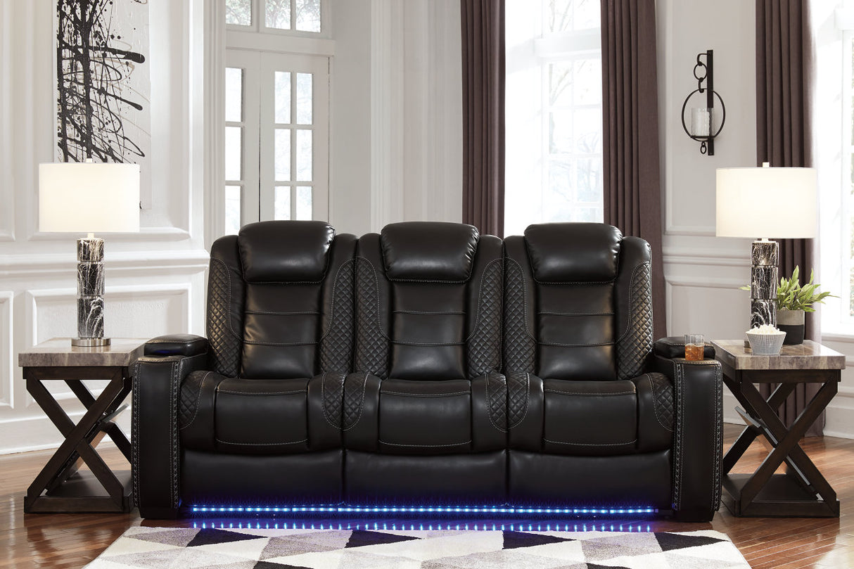 Party Time Power Reclining Sofa and Loveseat With Power Recliner - (37003U3)