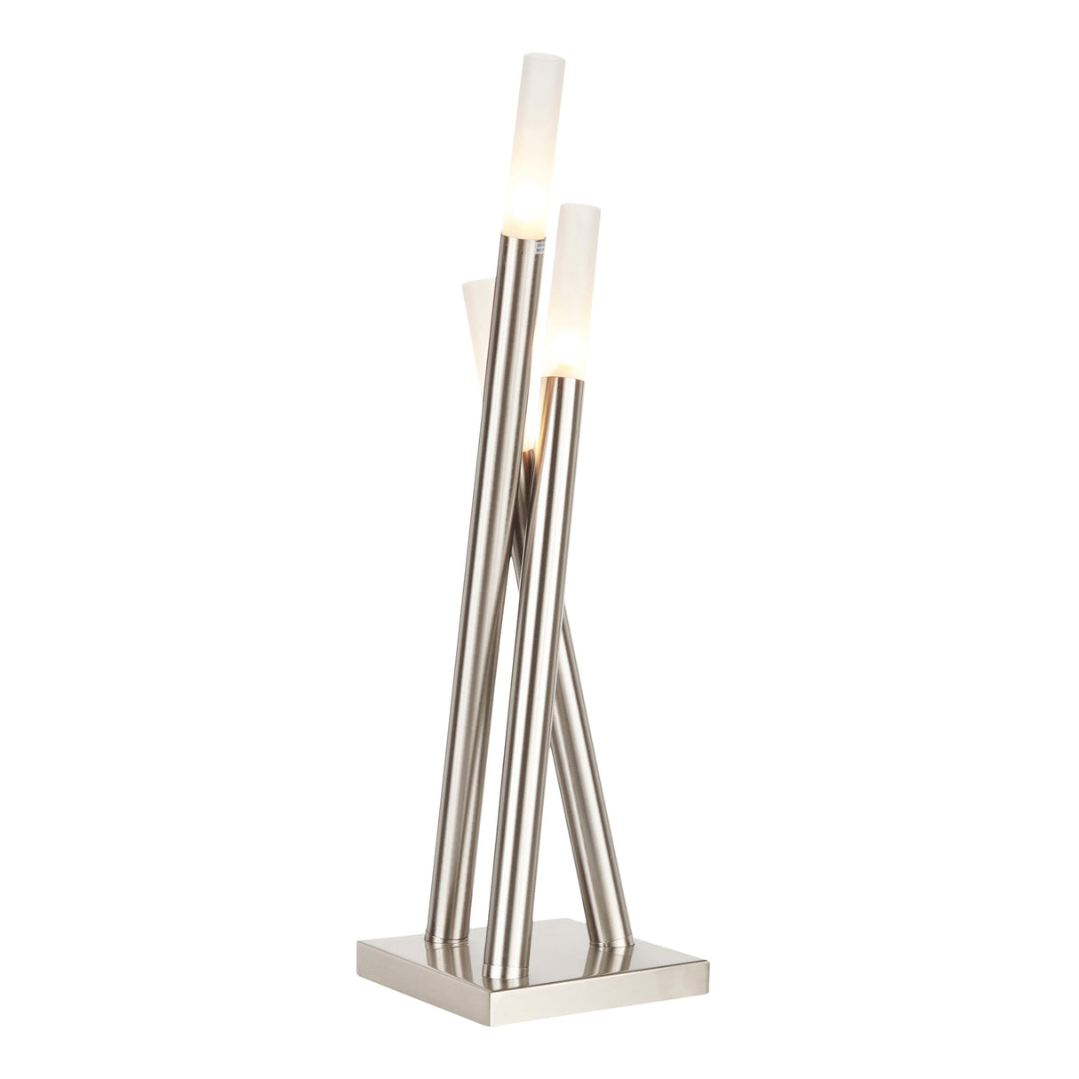 Icicle - Table Lamp - Brushed Nickel - 25.5"