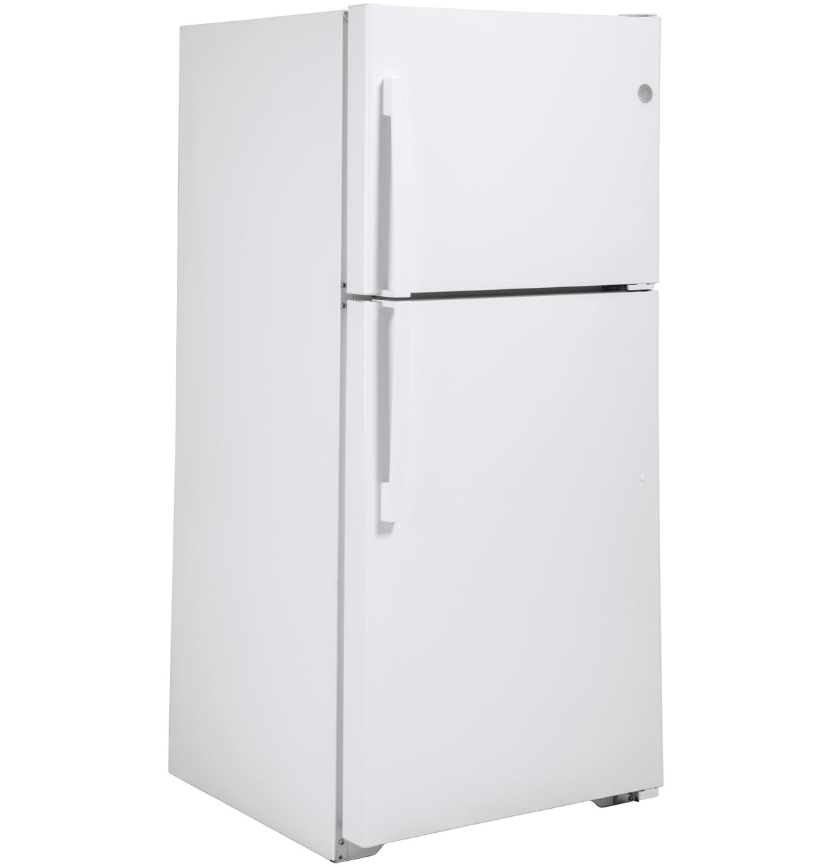 GE(R) ENERGY STAR(R) 19.2 Cu. Ft. Top-Freezer Refrigerator - (GTE19DTNRWW)