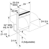 GE Spacemaker(R) Under-the-Sink Dishwasher - (GSM2260VSS)