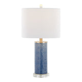 Spyro - 23" Ceramic Table Lamp - Blue