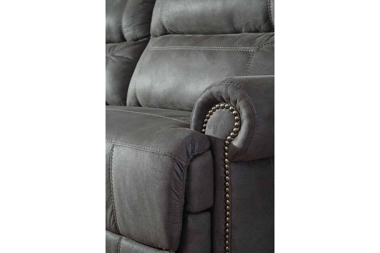 Austere Reclining Sofa - (3840181)