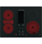 GE Profile(TM) 30" Downdraft Electric Cooktop - (PP9830DRBB)