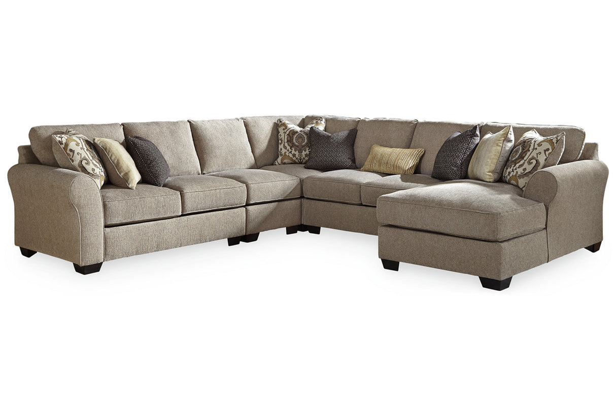 Pantomine 5-piece Sectional With Chaise - (39122S4)