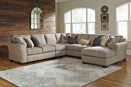 Pantomine 5-piece Sectional With Chaise - (39122S4)