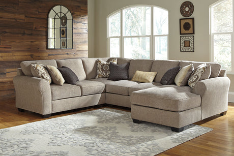 Pantomine 4-piece Sectional With Chaise - (39122S6)