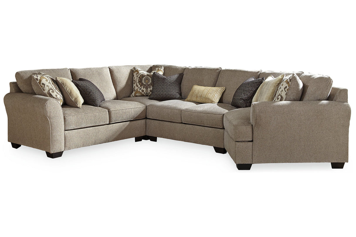 Pantomine 4-piece Sectional With Cuddler - (39122S7)
