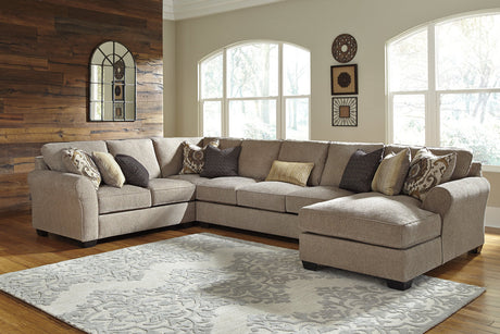 Pantomine 4-piece Sectional With Chaise - (39122S8)