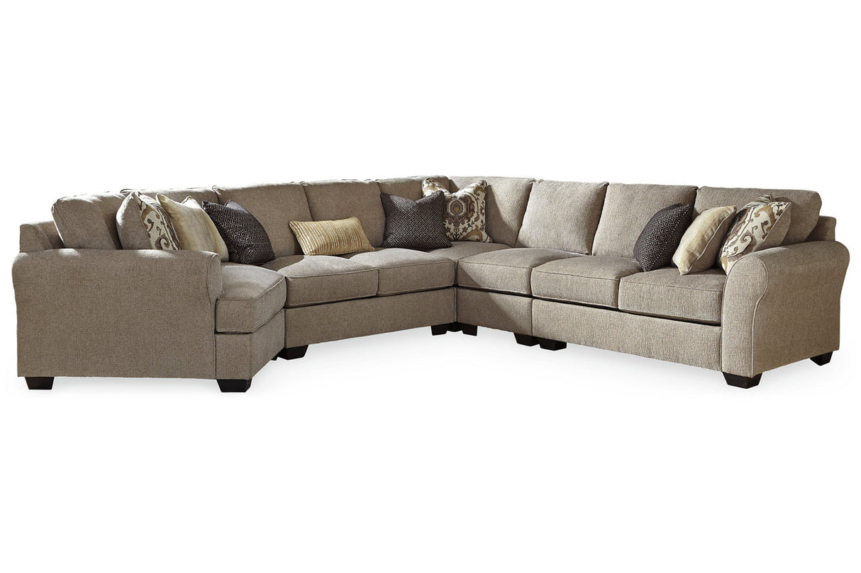 Pantomine 5-piece Sectional With Cuddler - (39122S10)