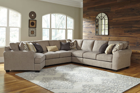 Pantomine 5-piece Sectional With Cuddler - (39122S10)