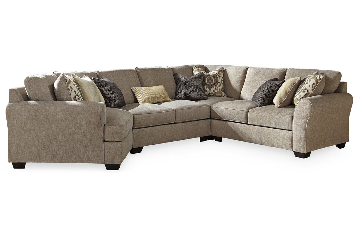 Pantomine 4-piece Sectional With Cuddler - (39122S11)