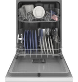 GE(R) ENERGY STAR(R) Dishwasher with Front Controls - (GDF510PGRWW)