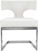 Alexandra - Dining Chair with Chrome Legs