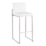 Fuji - Contemporary And Modern Elegance High Back Barstool