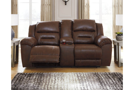 Stoneland Power Reclining Loveseat With Console - (3990496)