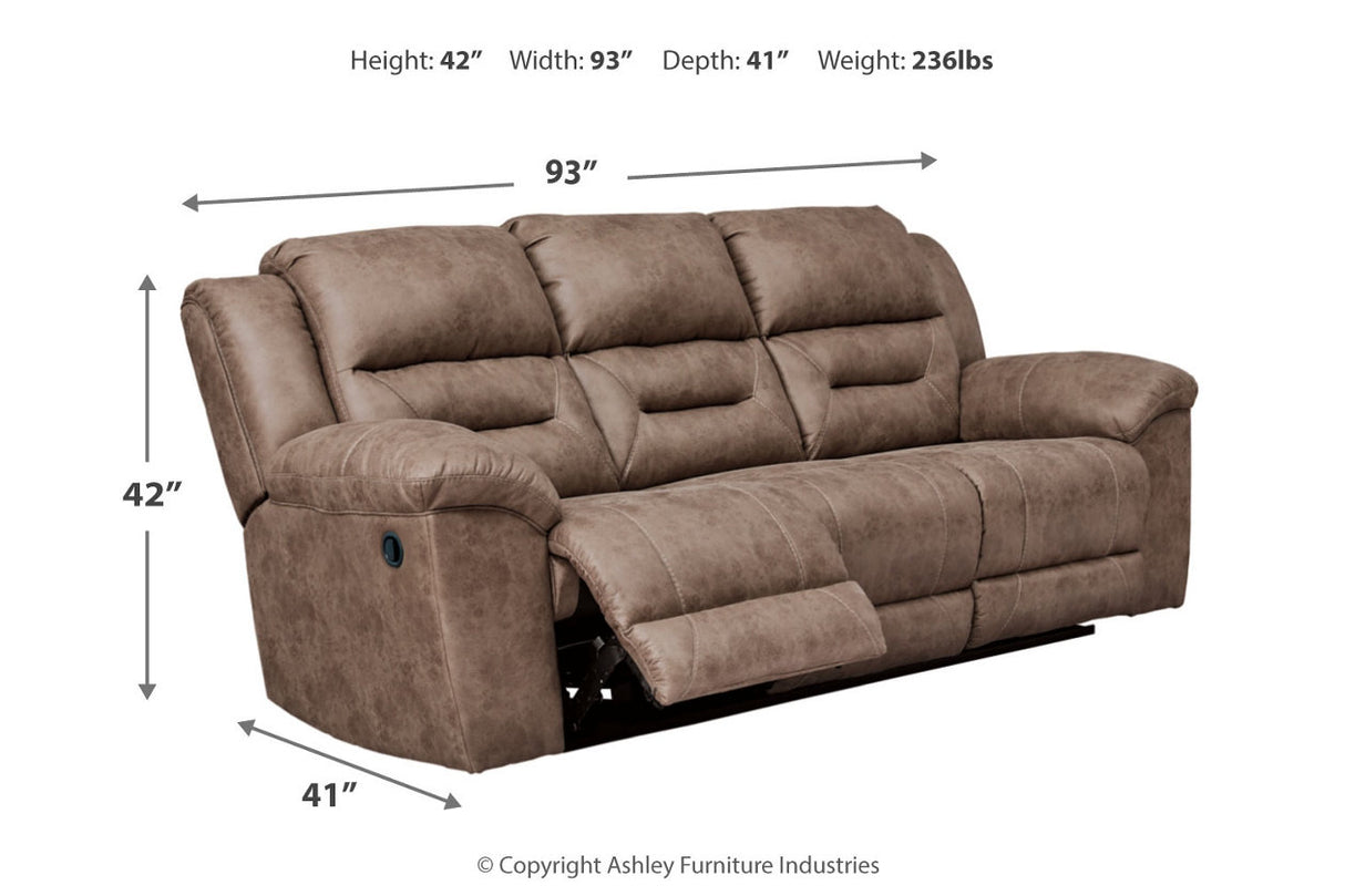 Stoneland Reclining Sofa - (3990588)