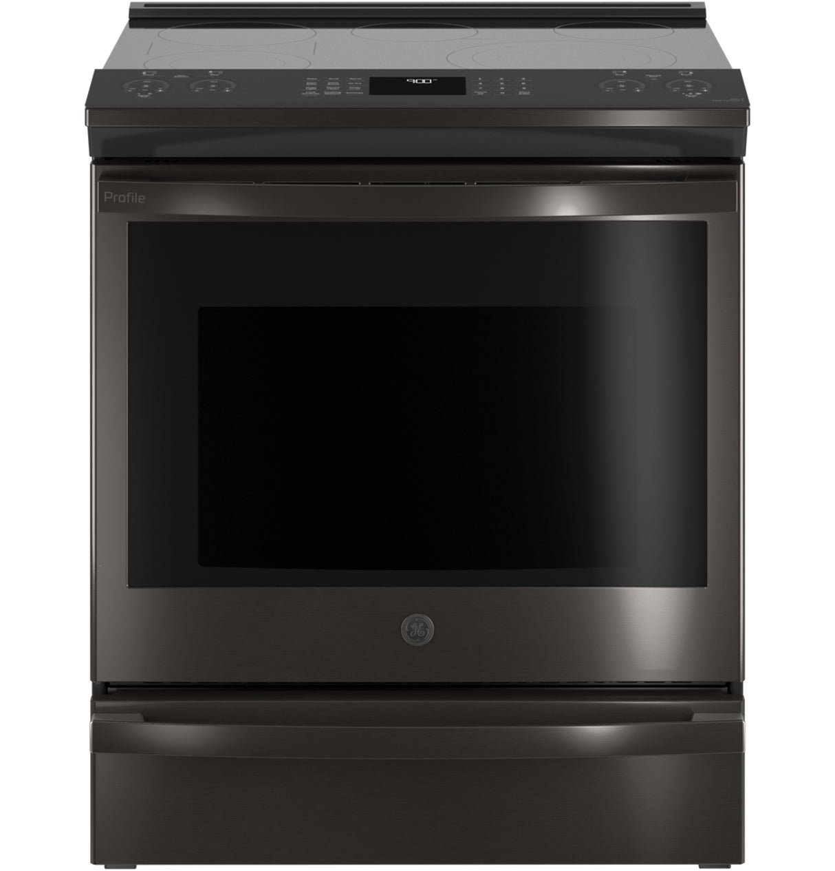 GE Profile(TM) 30" Smart Slide-In Electric Convection Range with No Preheat Air Fry - (PSS93BPTS)