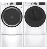 GE(R) ENERGY STAR 4.8 cu. ft. Capacity Smart Front Load (R) Washer with UltraFresh Vent System with OdorBlock(TM) and Sanitize w/Oxi - (GFW550SSNWW)