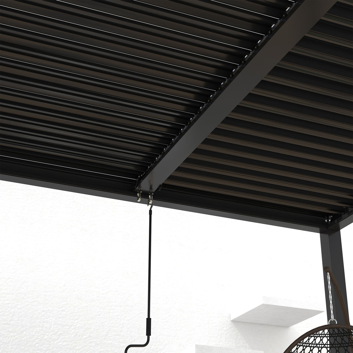 Louver Pergola Aluminium Frame & Louvers