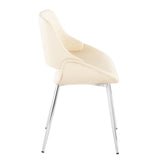 Fabrico - Chair (Set of 2) - Chrome Legs