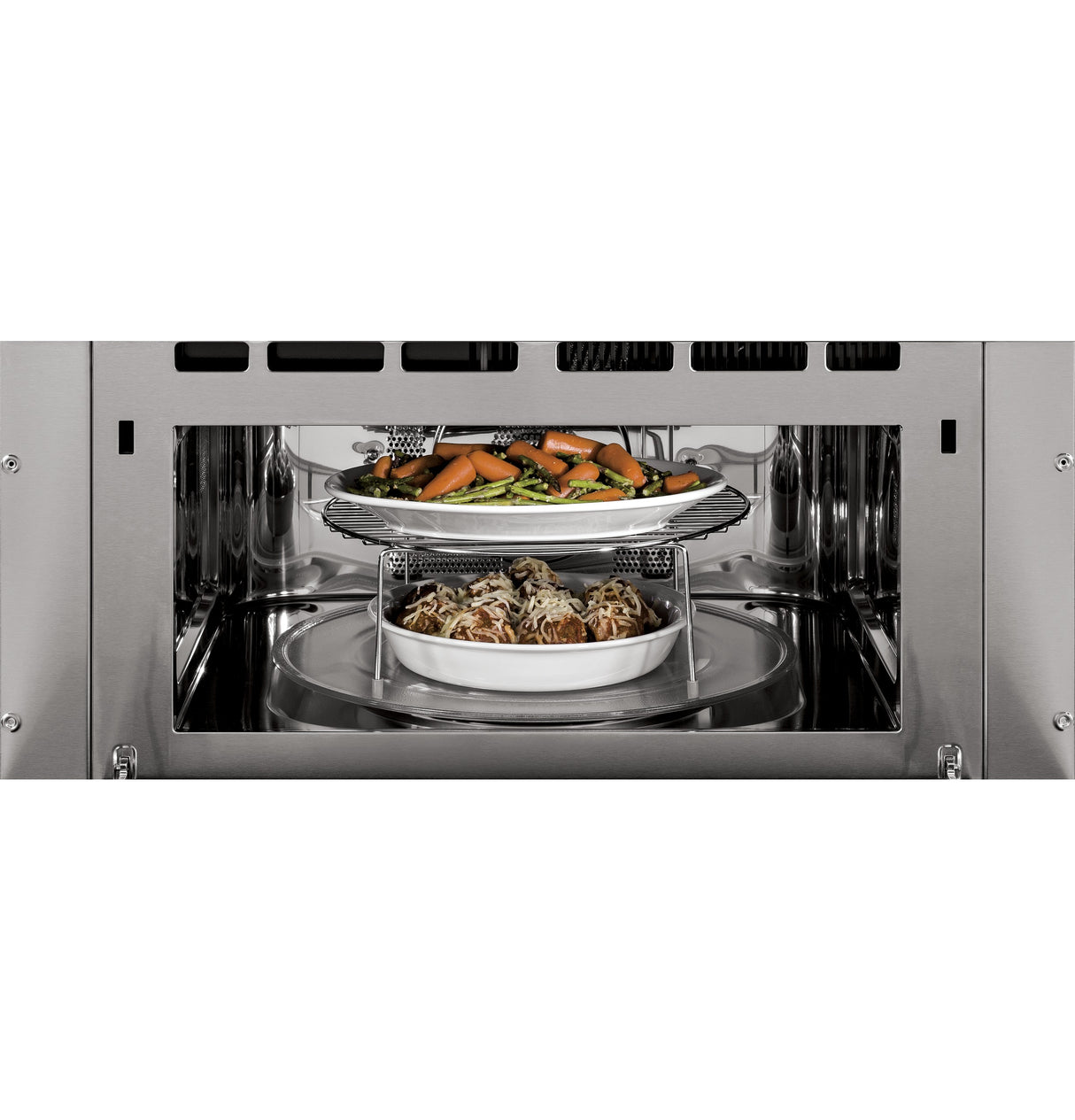 GE Profile(TM) 30 in. Single Wall Oven with Advantium(R) Technology - (PSB9120BLTS)