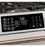 Caf(eback)(TM) 30" Smart Slide-In, Front-Control, Dual-Fuel, Double-Oven Range with Convection - (C2S950P4MW2)