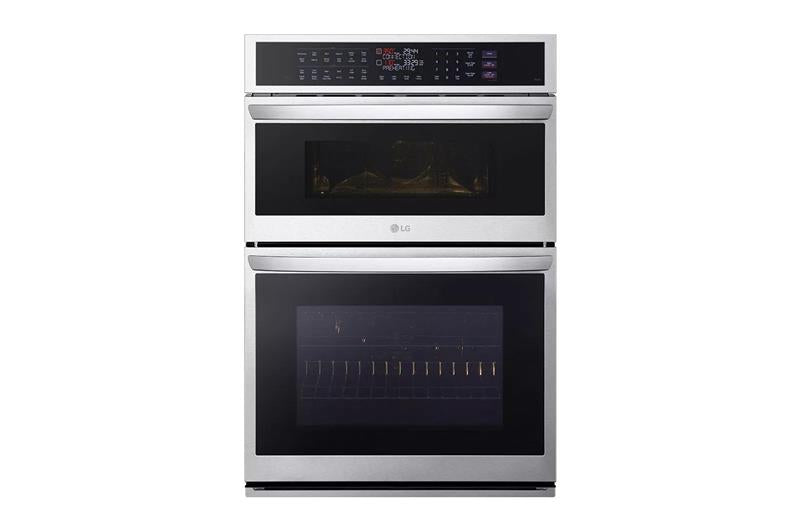 1.7/4.7 cu. ft. Smart Combination Wall Oven with InstaView(R), True Convection, Air Fry, and Steam Sous Vide - (WCEP6427F)