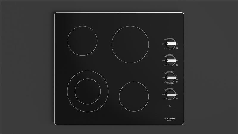 24" RADIANT COOKTOP WITH KNOBS - (F3RK24S2)