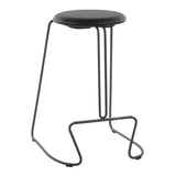 Finn - Counter Stool - Grey Steel Base (Set of 2)