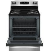 GE(R) 30" Free-Standing Self-Clean Electric Range - (JB256RTSS)