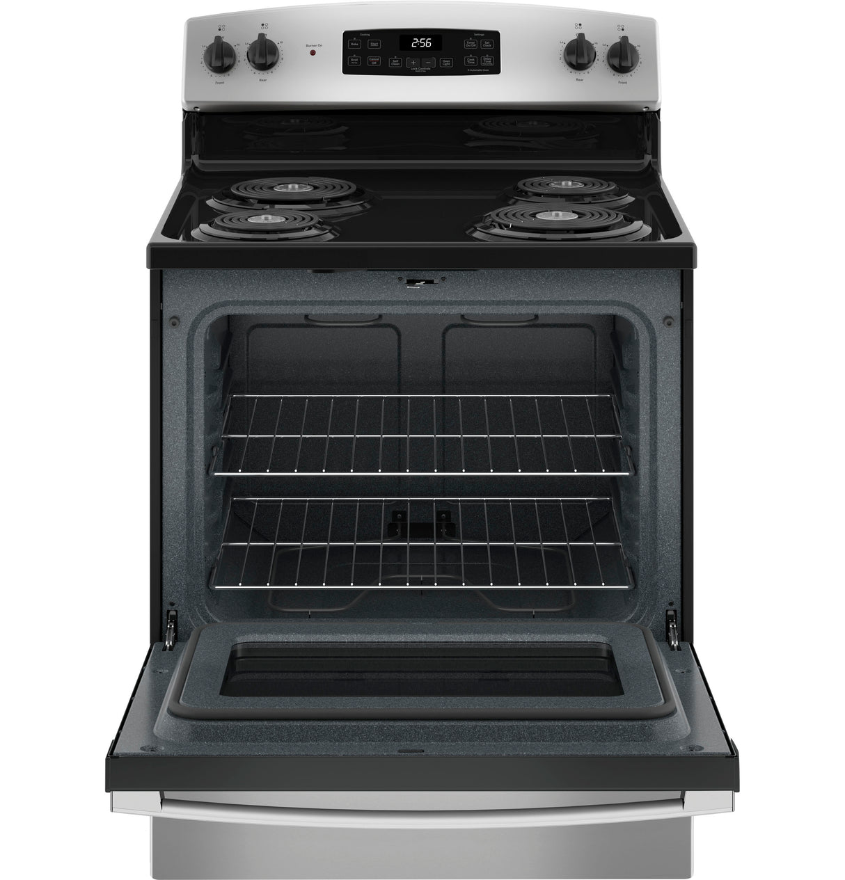 GE(R) 30" Free-Standing Self-Clean Electric Range - (JB256RTSS)