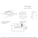 Universal 36" Telescopic Downdraft System - (UVB36SKSS)