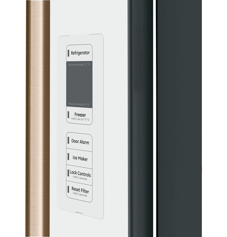 Caf(eback)(TM) ENERGY STAR(R) 23.1 Cu. Ft. Smart Counter-Depth French-Door Refrigerator - (CWE23SP4MW2)