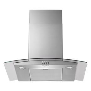 30" Curved Glass Wall Mount Range Hood