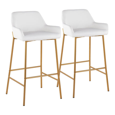 Daniella - Fixed-Height Bar Stool Set