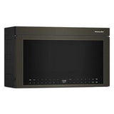 Multifunction Over-The-Range Microwave Oven With Flush Built-In Design - Black Stainless Finish