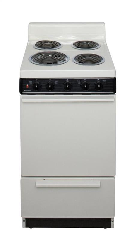 20 in. Freestanding Electric Range in Biscuit - (EAK100TP)