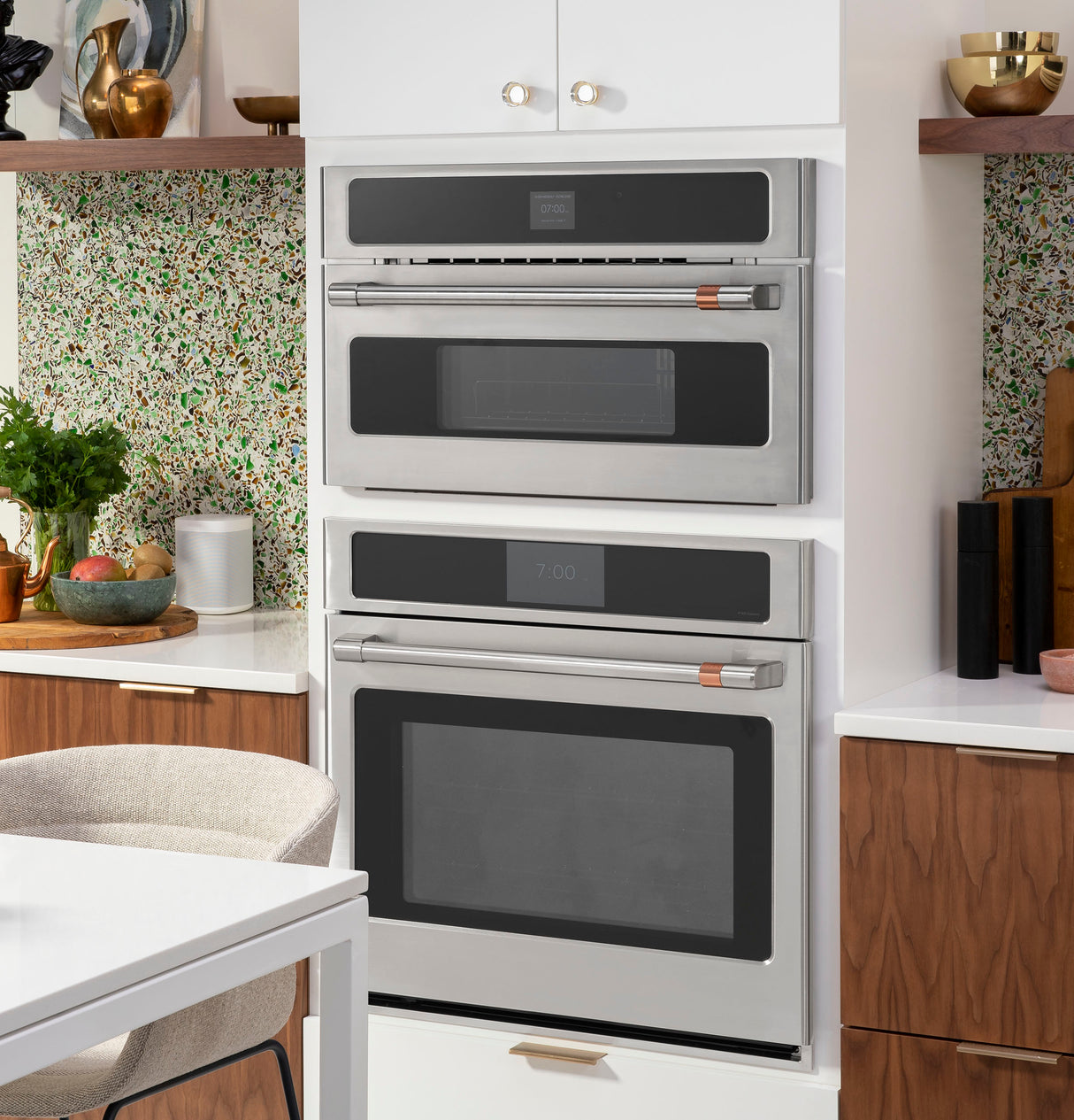 Caf(eback)(TM) 30" Pro Convection Steam Oven - (CMB903P2NS1)