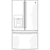 GE(R) ENERGY STAR(R) 25.8 Cu. Ft. French-Door Refrigerator - (GFE26GMKES)